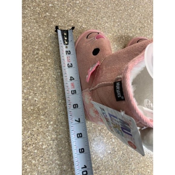 NWT MUKS LUKS Pink Bonnie Bunny Boot - Girls SIZE 9 - Picture 8 of 11